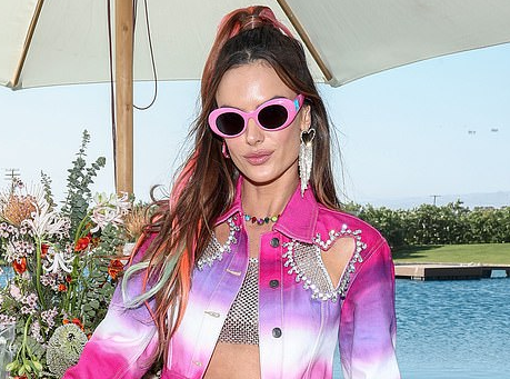 Alessandra Ambrosio Coachella sunglasses 2023