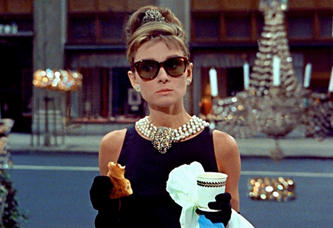 Audrey Hepburn stars in Breakfast at Tiffany's