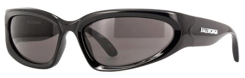 Balenciaga Swift Oval Sunglasses black 