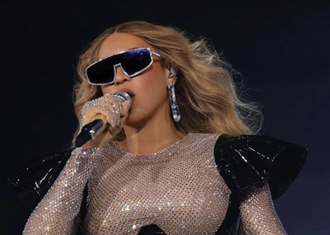 Beyonce sunglasses and outfit in St Louis Missouri on Renaissance World Tour