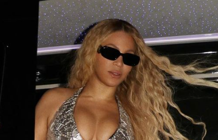 Superstar Beyonce rocking her YEROC by Corey Woods Vader sunglasses