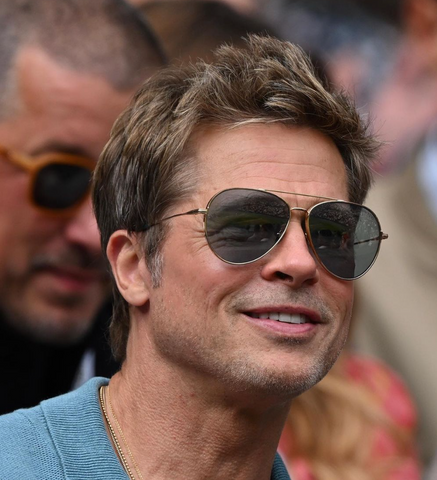 Brad Pitt Wimbledon sunglasses 2023