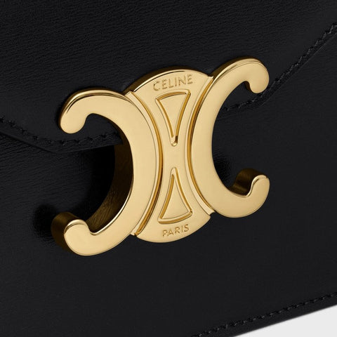 Celine Triomphe gold emblem