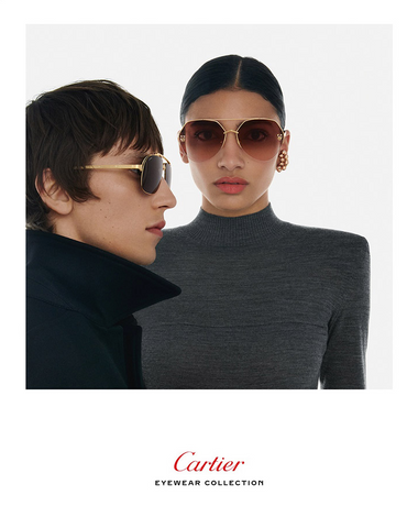 Cartier eyewear campaign