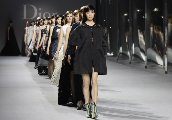 Dior runway show