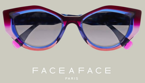 Face a Face purple glasses