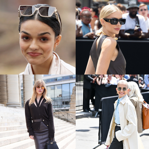 Rachel Zegler, Lena Perminova,Suki Waterhouse and Carodaur wearing Fendi sunglasses