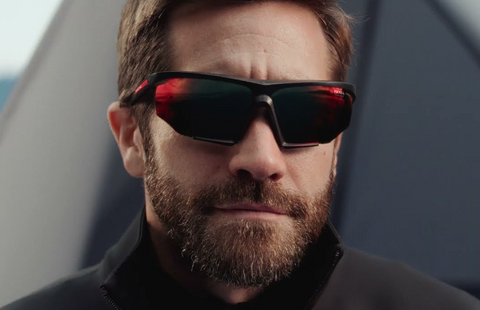 Jake Gyllenhaal Prada Linea Rossa Impavid sunglasses