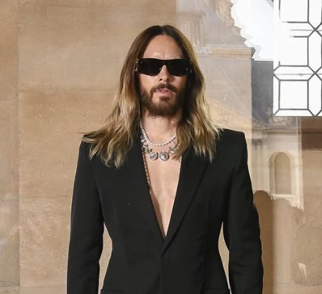 Jared Leto sunglasses Givenchy fashion show Paris 2023