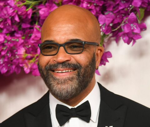 Jeffrey Wright wearing Oliver Peoples Denison OV5102 1031 Matte Black sunglasses at the 96th Oscar awards on Sunday 10th March 2024