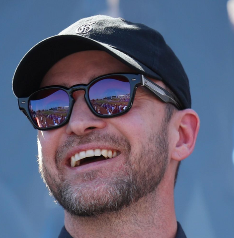 Justin Timberlake sunglasses at the Ryder Cup 2023
