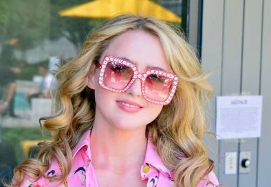 Kathryn Newton Coachella 2022 Gucci sunglasses