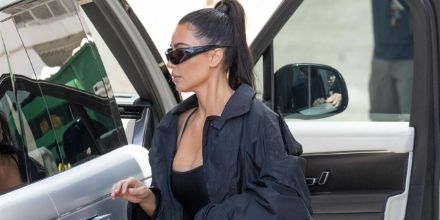 Kim Kardashian West Takes A Subversive Balenciaga Leaf Out Of Isabelle  Hupperts Style Playbook  British Vogue