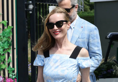 Leslie Mann sunglasses Wimbledon 2023