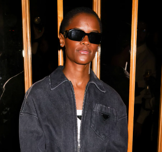 Letitia Wright Met Gala 2023 after-party sunglasses