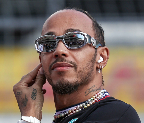 Lewis Hamilton at the US Grand Prix October 2023