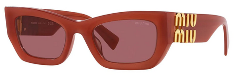 Miu Miu MU 09WS 10M08S - red lunar new year style sunglasses from Miu Miu