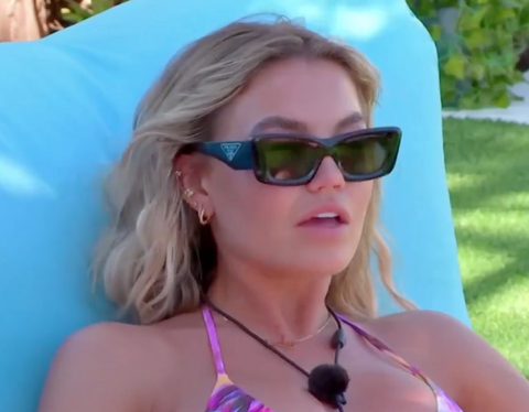 Molly Smith wearing Prada sunglasses on Love Island All-Stars 2024