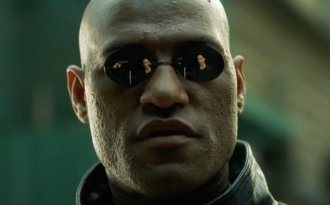 Morpheus the matrix sunglasses