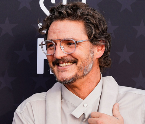 Pedro Pascal glasses at the Critics Choice Awards 2024