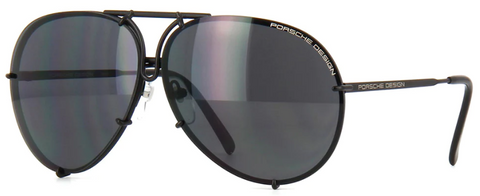 Porsche Design 8478 D Black Frame - Grey & Silver Lenses