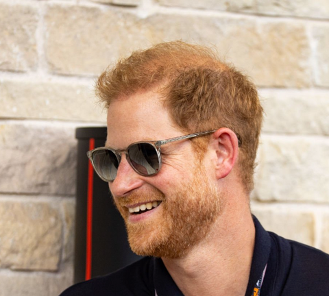 Prince Harry sunglasses at the US Grand Prix October 2023