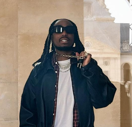 Quavo sunglasses Paris Fashion week Givenchy June 2023