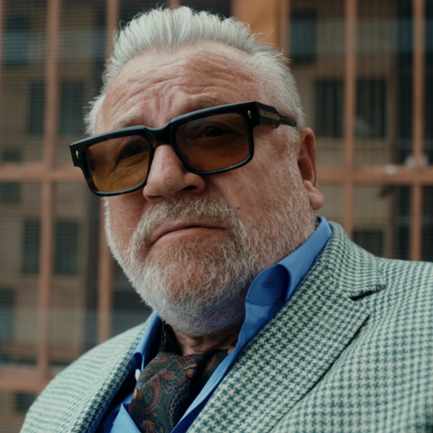 Ray Winstone plays "hard man" character Bobby Glass in 2019 film The Gentlemen