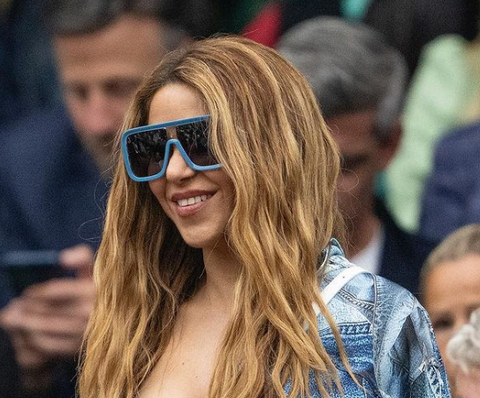 Shakira Wimbledon sunglasses 2023