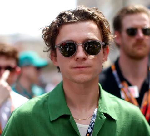 Tom Holland sunglasses Monaco Grand Prix 2023