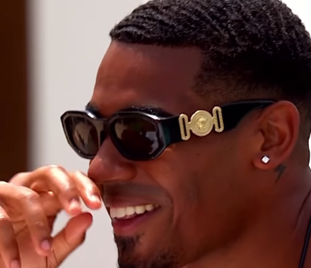 Tyrique Love Island Sunglasses Versace