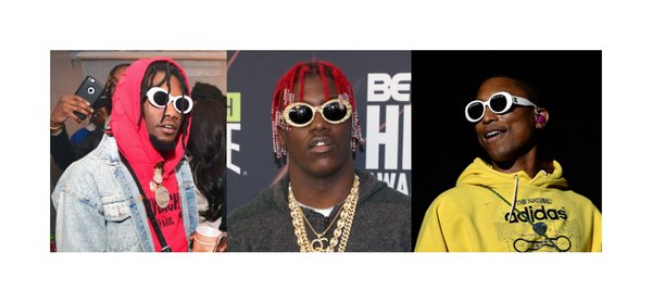 Hip Hop Stars Wearing Kurt Cobain Style Glasses