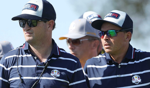Zach Johnson and Rickie Fowler sunglasses at the Ryder Cup 2023
