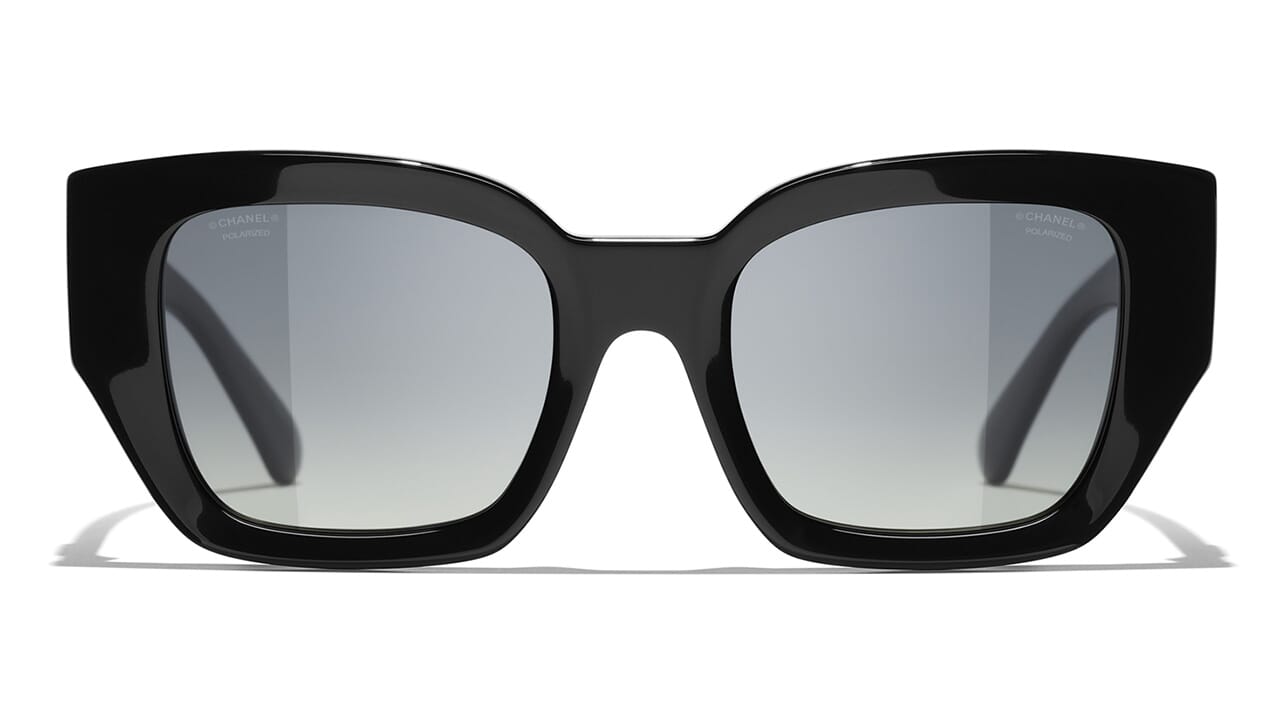 Sunglasses: Square Sunglasses, acetate — Fashion