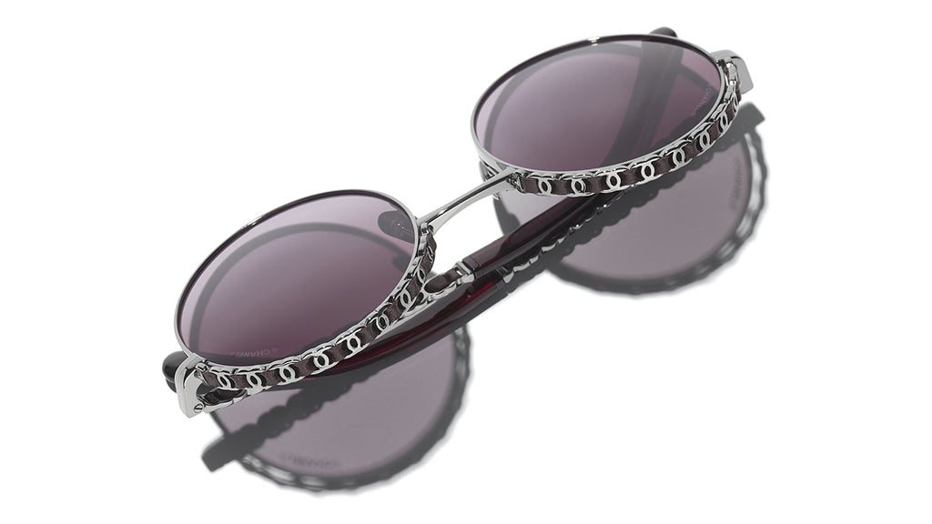 Chanel 4265 C108/S1 Brown Polarised Round Sunglasses | PRETAVOIR ...