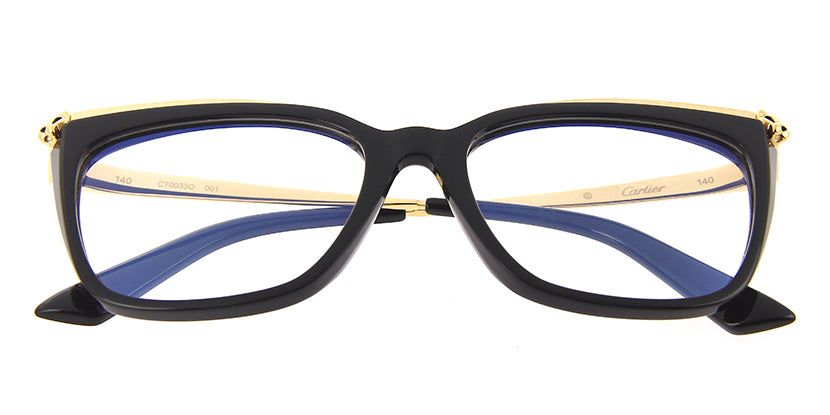 cartier ct0033o plastic ladies eyeglasses