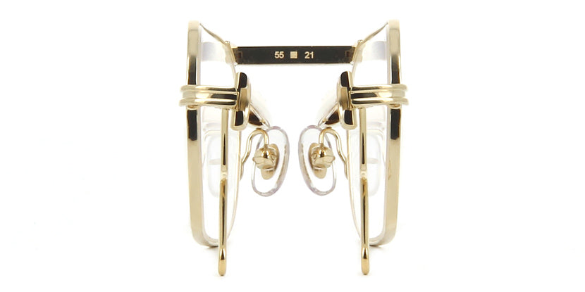Cartier CT0115O 001 Folding Gold Glasses - Pretavoir