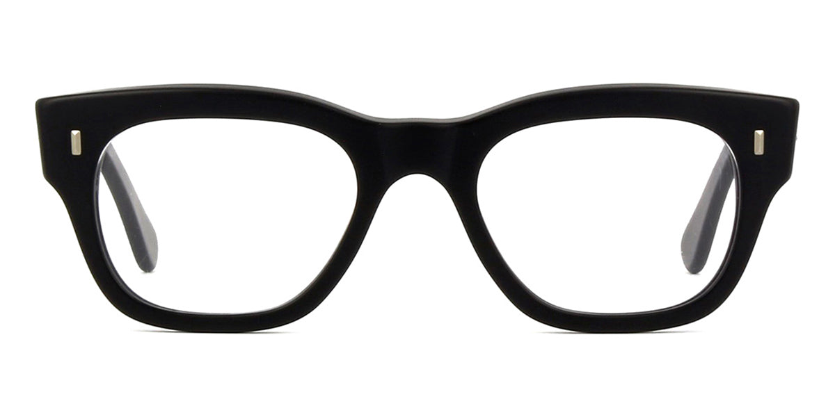 Black thick rimmed glasses frame by Cutler and Gross