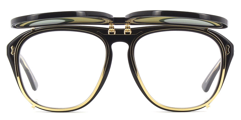 Gucci GG0128S 005 with Flip-Up Clip-On 