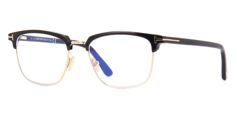 Tom Ford TF5683-B 001 Blue Control with Magnetic Clip-On Glasses - Pretavoir