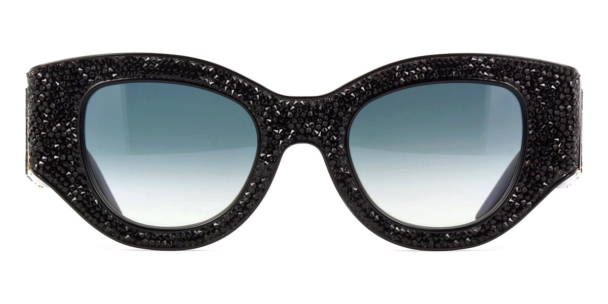 Anna-Karin Karlsson White Moon Black Limited 1st Edition Sunglasses and Gold 56mm