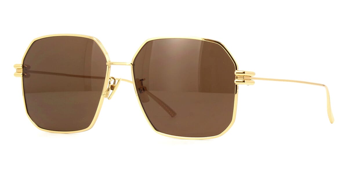 Bottega veneta Square-Frame Aviator Metal Sunglasses worn by Rosie