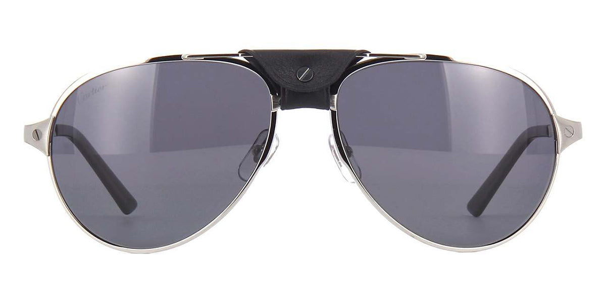 CARTIER Panthere De Cartier Sunglasses Gold 616014 | FASHIONPHILE