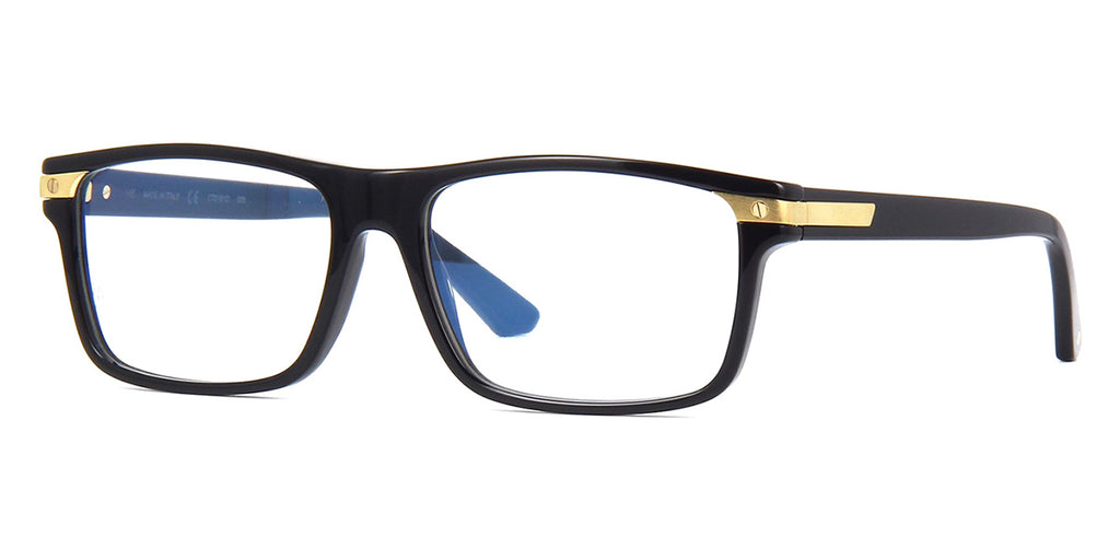 cartier ct0191o plastic mens eyeglasses