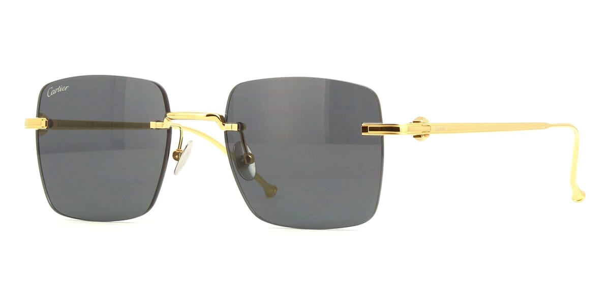 Cartier CT0394S 58 Red & Gold Sunglasses | Sunglass Hut United Kingdom