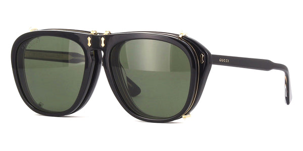 clip on sunglasses gucci