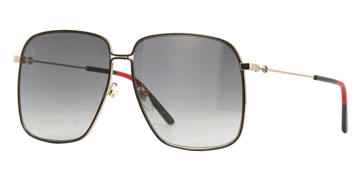 Gucci GG0394S 001 Black and Gold 