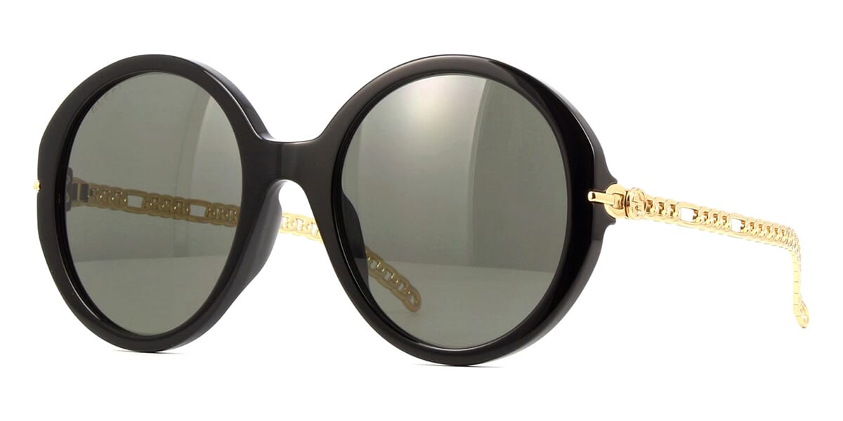 Gucci 58mm Square Sunglasses With Detachable Charm in Gray