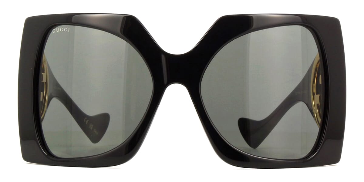 Gucci - Square Acetate Sunglasses Elton John - Dark Blue - Gucci