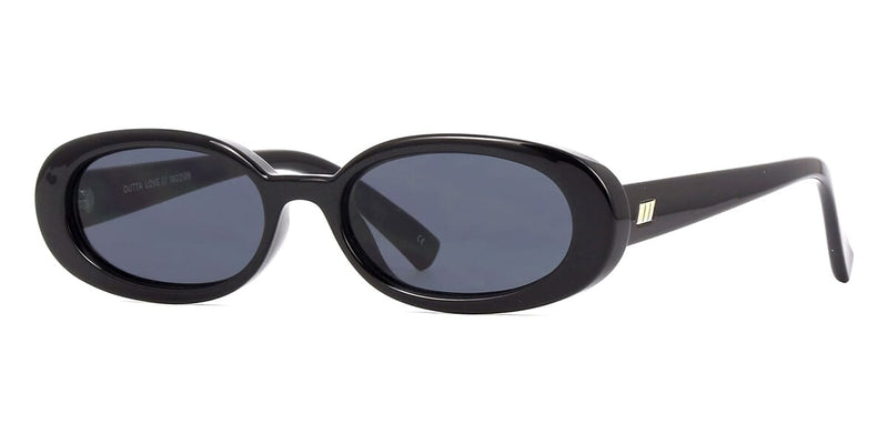 Le Specs Outta Love Black 1802189 Sunglasses - US